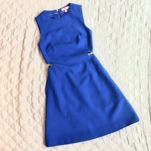 Ted Baker London Blue Panashe Cutout Dress 0